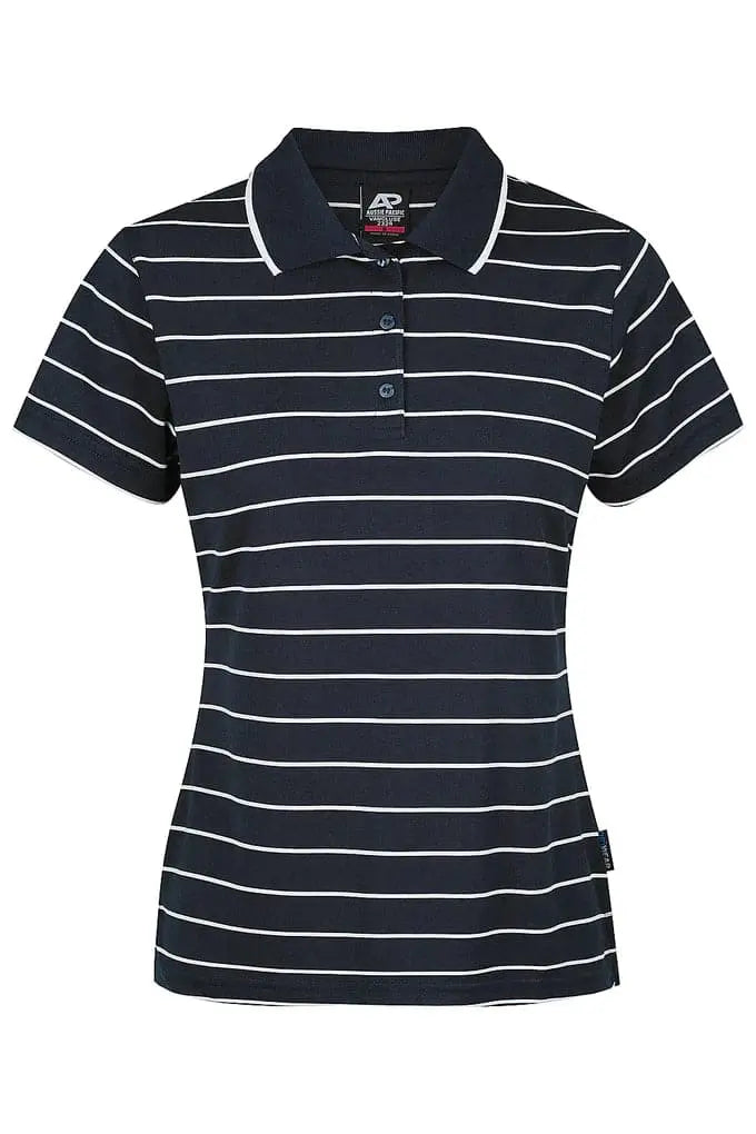 Aussie Pacific Vaucluse Lady Polos 2324  Aussie Pacific NAVY/WHITE 6